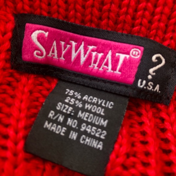 🌷Knit Red Cardigan - Picture 8 of 8